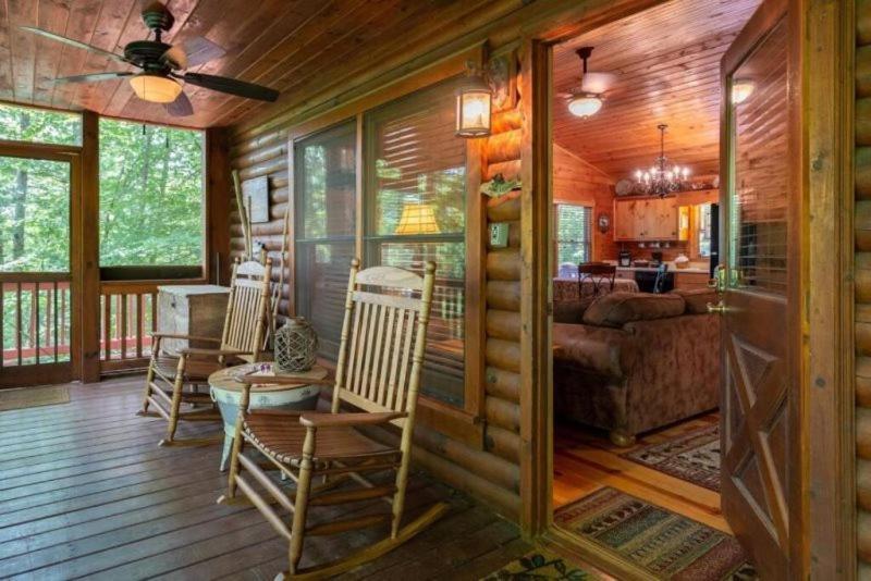 Mountain Spirit Cabin - Fireplace And Hot Tub Vila Blue Ridge Exterior foto