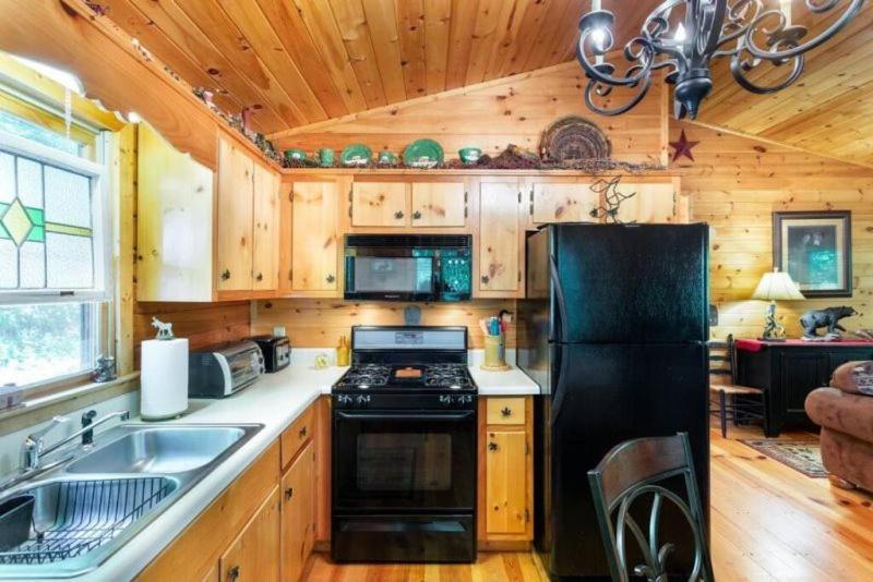Mountain Spirit Cabin - Fireplace And Hot Tub Vila Blue Ridge Exterior foto