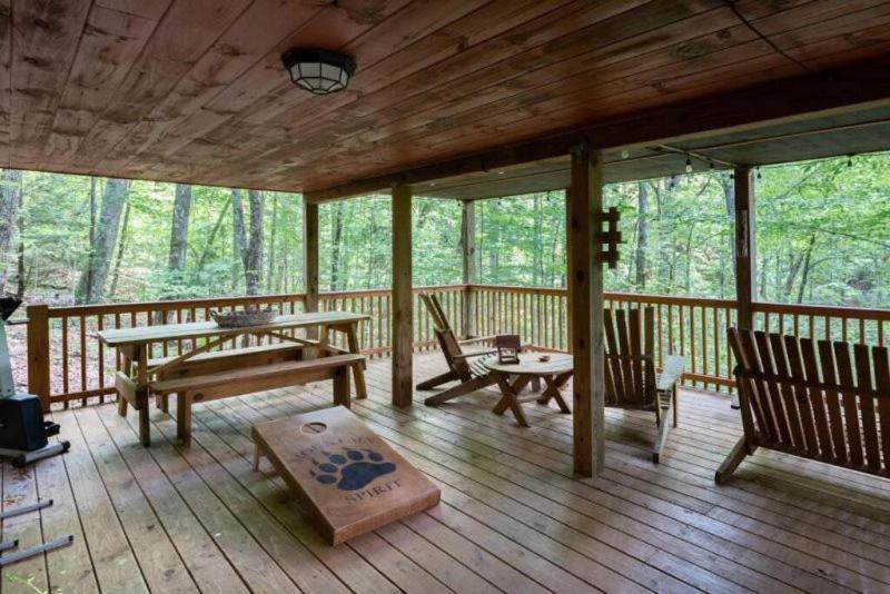 Mountain Spirit Cabin - Fireplace And Hot Tub Vila Blue Ridge Exterior foto