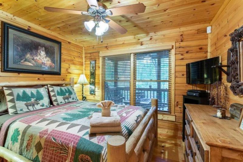 Mountain Spirit Cabin - Fireplace And Hot Tub Vila Blue Ridge Exterior foto