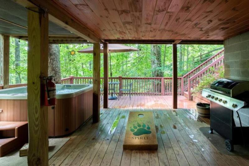Mountain Spirit Cabin - Fireplace And Hot Tub Vila Blue Ridge Exterior foto